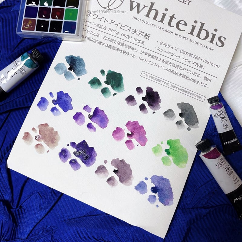 MAIRTINI sluoksniuotos kritulių spalvos akvareliniai dažai menininkas Acuarela nagų dailė dažyta akvarelė 12 spalvų 1 ml / 2 ml meno reikmenys