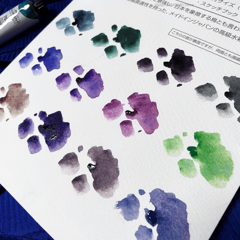 MAIRTINI sluoksniuotos kritulių spalvos akvareliniai dažai menininkas Acuarela nagų dailė dažyta akvarelė 12 spalvų 1 ml / 2 ml meno reikmenys