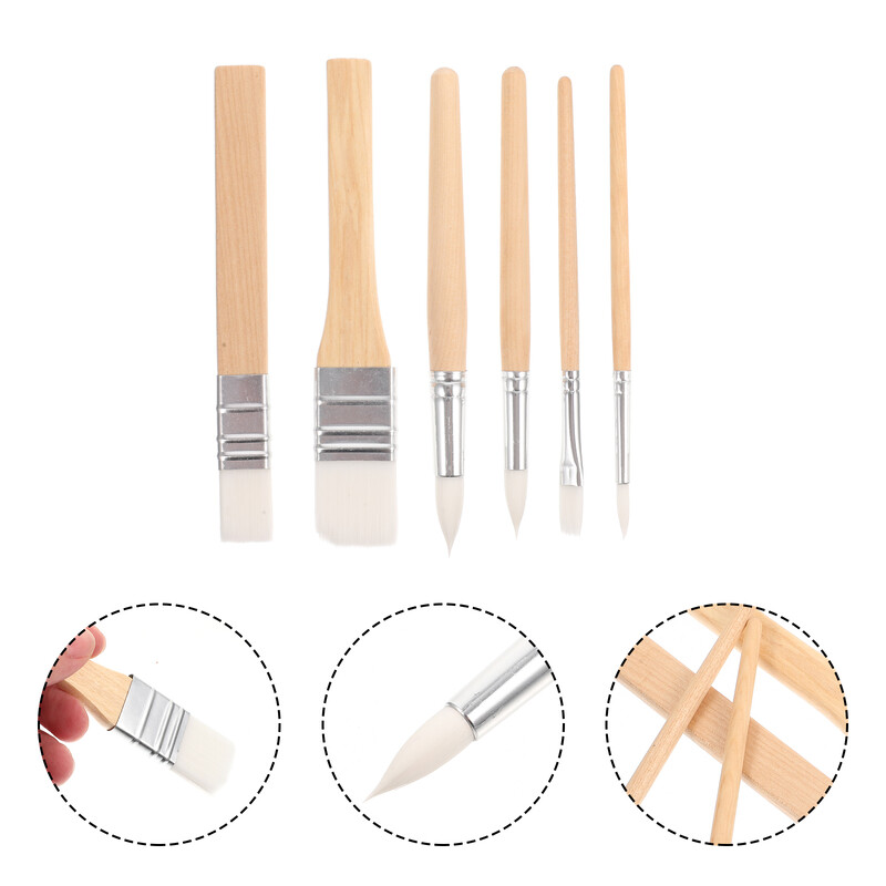 Akvarellide pintslite pliiatsid, laste värvikomplekt, pintslid, maalimisvahendid õppimiseks