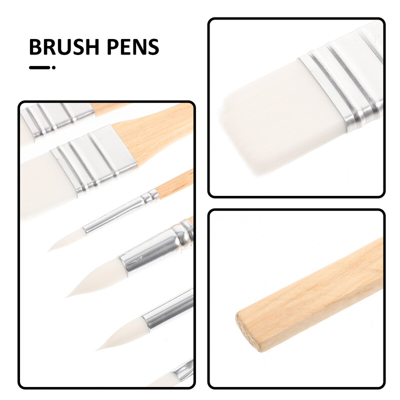 Akvarellide pintslite pliiatsid, laste värvikomplekt, pintslid, maalimisvahendid õppimiseks