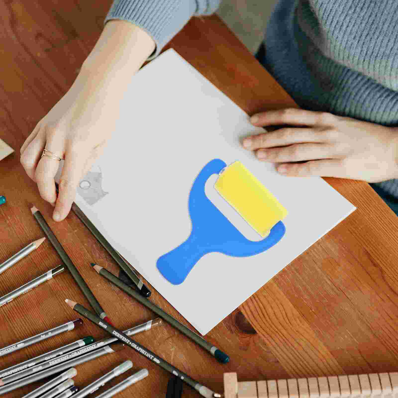 12 τεμ. Roller Sponge Brush Paint Σφουγγάρια για Παιδιά Βούρτσες Graffiti Παιδιά Σχέδιο Ζωγραφική