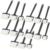 15 tk. Värvi ümmargune käsnpintsel, lapsepintslid, šabloonialus, plastik Eva jaama värvimine