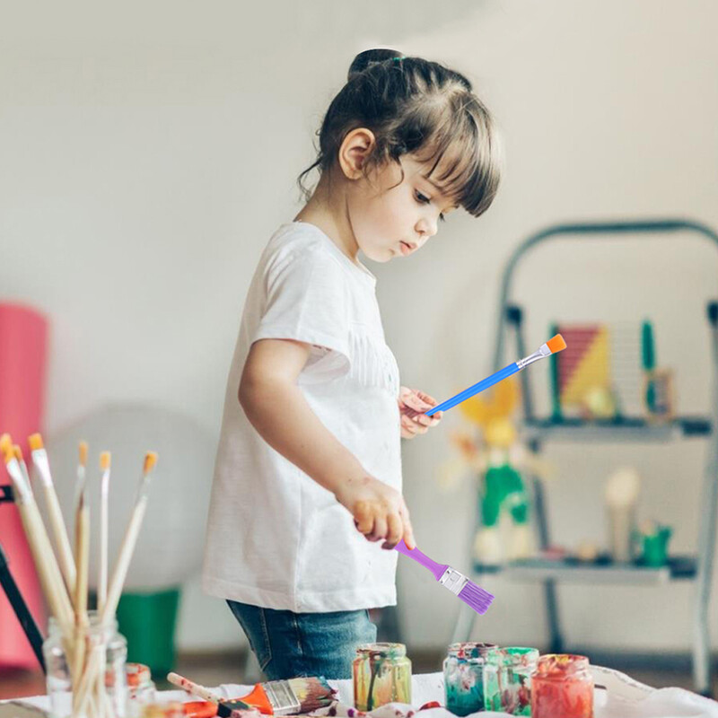 30 tk. grafititööriist lastele käsnajoonistustööriistad värvikomplekt värvimiskäsnade komplekt plastikust pintslilaps