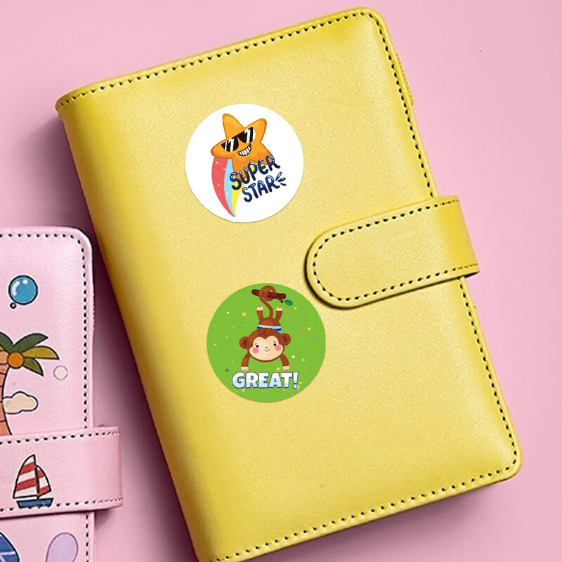 500 tk. Armsate auhinnakleebiste rull ja motiveerivad kleebised kooliõpetajatele lastele õpilaste kirjatarvete kleebised laste mänguasjad