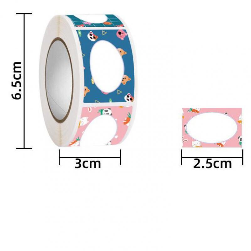 2,5 * 6,5 cm 350 tk Multifilmi nimesiltide sildid Kinnitatavad etiketid Kleebised Nõudepesumasinas Ohutu silt Koolisildid lastele Kooli nimeraamatud