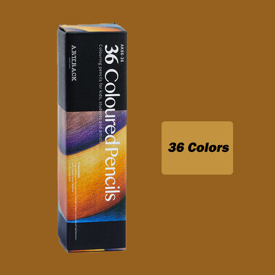 Värvilised pliiatsid joonistamiseks pliiatsikomplekt 12/24 puidust pliipliiatsiõliga joonistuskomplekt Professionaalsed koolikunstitarbed