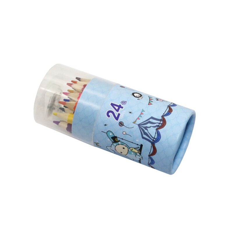 24 buc/set creion 24 culori diferite creion creion curcubeu culoare creion de înaltă calitate din lemn set de culori rechizite de artă școlară