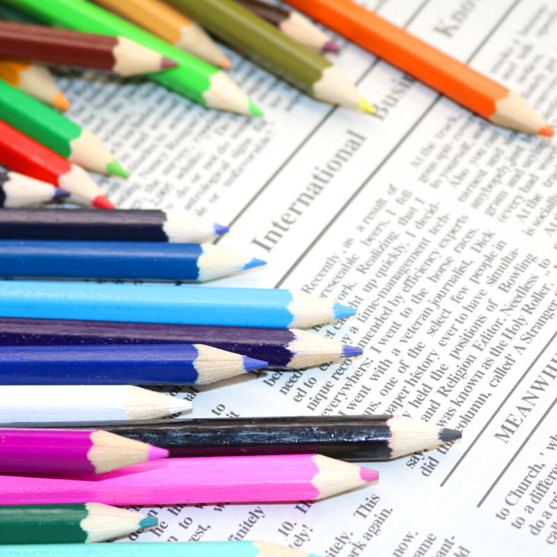 24 buc/set creion 24 culori diferite creion creion curcubeu culoare creion de înaltă calitate din lemn set de culori rechizite de artă școlară