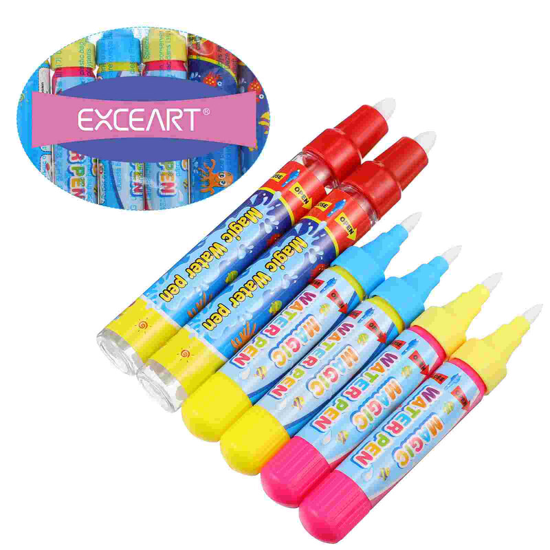 6 buc perie de apă perie perie pentru studenți pixuri suplimentare pictură graffiti pentru copii desen