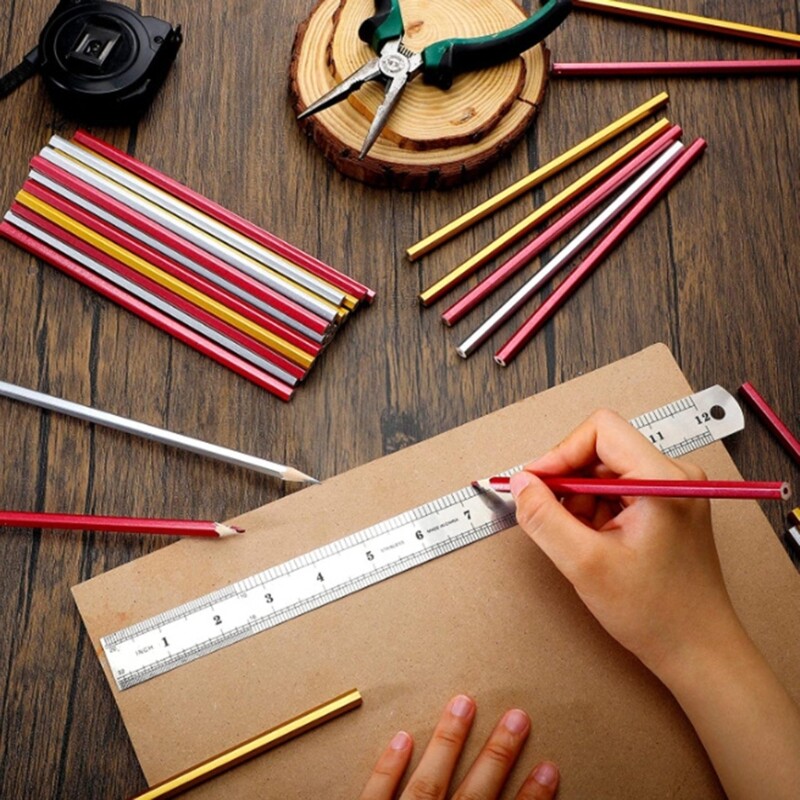 10 tk pliiatsid Mehaaniline pliiats Arhitekti pliiatsid Kuiv pliiats Joonistusmärgi pliiatsid