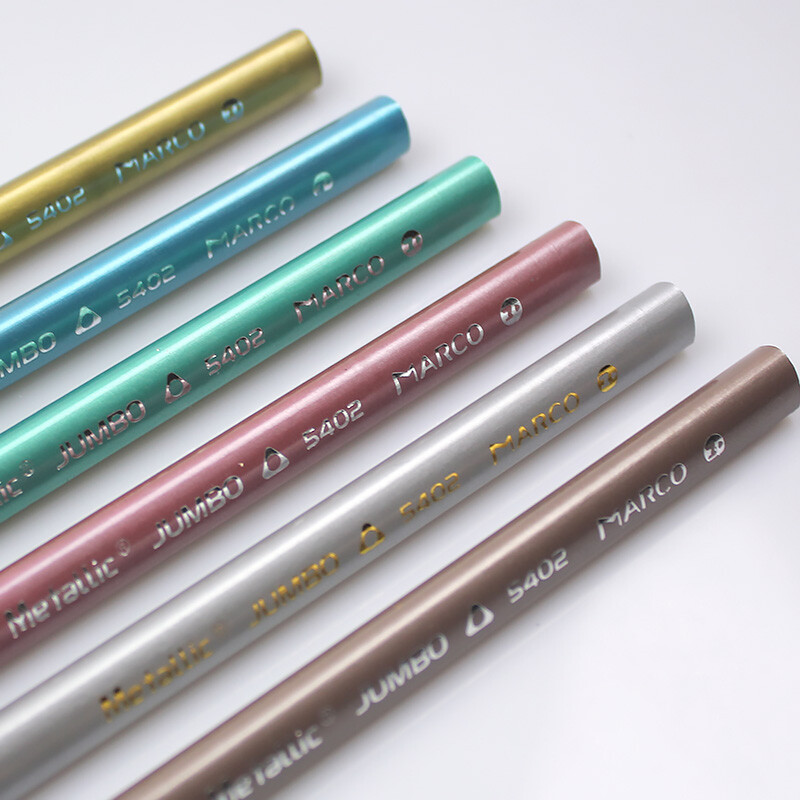 Marco Creion metalic Desen colorat Creion Schiță Creion Pictură Creioane colorate Rechizite pentru artă Set creioane color 5402B-06CB