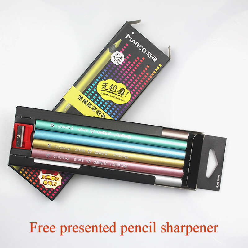 Marco Creion metalic Desen colorat Creion Schiță Creion Pictură Creioane colorate Rechizite pentru artă Set creioane color 5402B-06CB