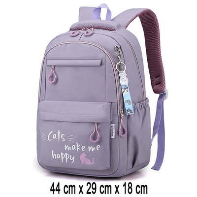 Момиче ученическа чанта Раница Раница за тийнейджърки Жени Деца Женска розова ученическа чанта Основна висока чанта Клас Тийнейджъри Деца Деца