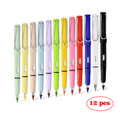 12 buc/set creion etern de culoare care poate fi șters magic Înlocuiește capul pictură pentru elevi ecologic, cadou pentru copii, cadouri pentru rechizite școlare