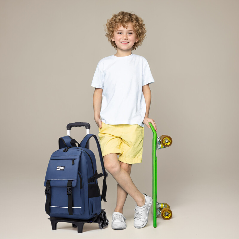 Käru Laste koolikotid Mochilas Kids Ratastega seljakotid Käru pagas Tüdrukute printsessi seljakott Laste seljakott Koolikott