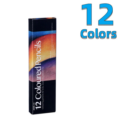 12/24/36/48 de culori Creioane colorate uleioase Set de mâner din lemn hexagon Pictură de artist Desen Schiță Artă Design Rechizite pentru studenți