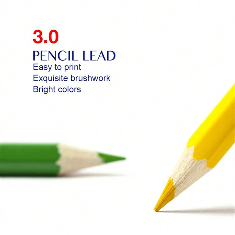 12/24/36/48 de culori Creioane colorate uleioase Set de mâner din lemn hexagon Pictură de artist Desen Schiță Artă Design Rechizite pentru studenți