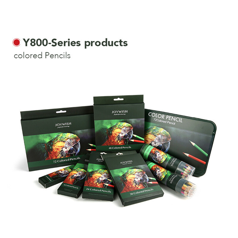 ZK50 12/24/36/48/72 värvid puidust värvilised pliiatsid Cor Artist Painting õlivärvi pliiats kooli joonistamiseks visandid kunstitarbed