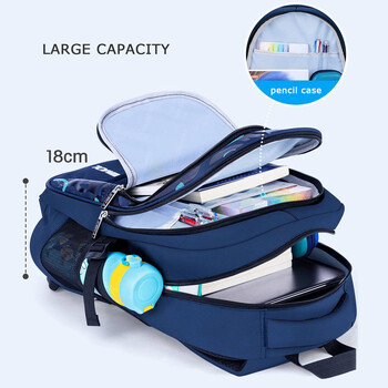 2024 New Children School Bags Kids Backpack In Primary School Bag For Teenager Boys Waterproof Backpacks Book Bag Mochila