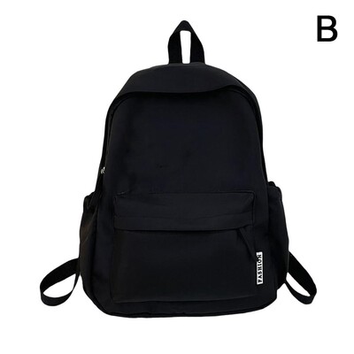 Lihtne ühevärviline seljakott Naiste koolikotid teismelistele tüdrukutele Raamatukott Daami reisiseljakott Sisse väike värske armas õlakott