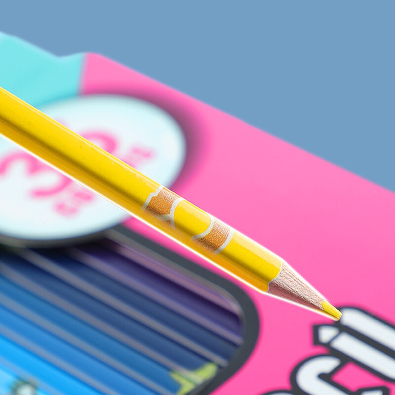 36 värviline pusle multikas värviline pliiatsikomplekt – ere õline pliiats käsitsi maalitud koomiksiteks Anime Graffiti kunsti joonistamiseks nelja nurgaga varras