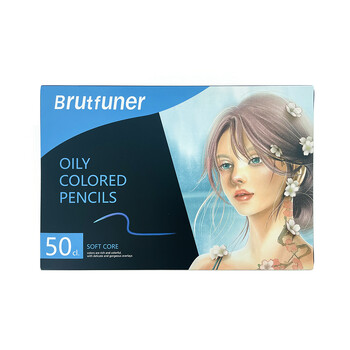 Skin Tone Brutfuner 26/50/72pcs Χρωματιστά μολύβια Σετ μολυβιών ζωγραφικής με βάση το λάδι Σετ μολυβιών σχεδίασης για αρχάριους καλλιτέχνες Χρωματίζοντας βιβλίο τέχνης