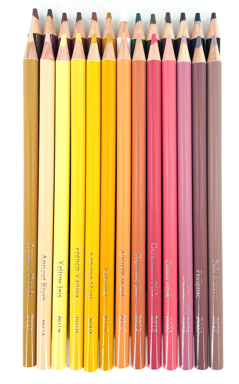 Nuanța pielii Brutfuner 26/50/72 buc. Creioane colorate Set de creioane pentru schițe, pe bază de ulei, pentru începători, set de carte de colorat pentru artist