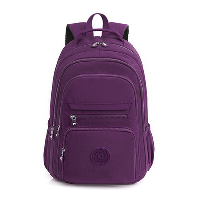 Rucsac de călătorie din nailon pentru școală, de calitate extra mare, pentru femei, geantă cu imprimare de flori pentru femei, pentru drumeții în aer liber.