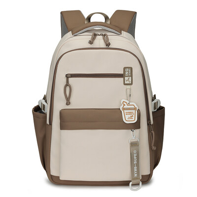 Ученическа чанта Mozhi Ученици в гимназията Начално училище пет или шест прогимназии Раница за намаляване на лекото натоварване с голям капацитет