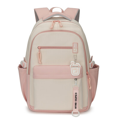 Ученическа чанта Mozhi Ученици в гимназията Начално училище пет или шест прогимназии Раница за намаляване на лекото натоварване с голям капацитет