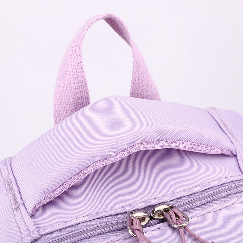 Miela moteriška kuprinė, atspari vandeniui kelių kišenių nailono mokyklinė kuprinė, skirta studentėms merginoms Kawaii nešiojamojo kompiuterio knygų krepšys purpurinė Mochilas