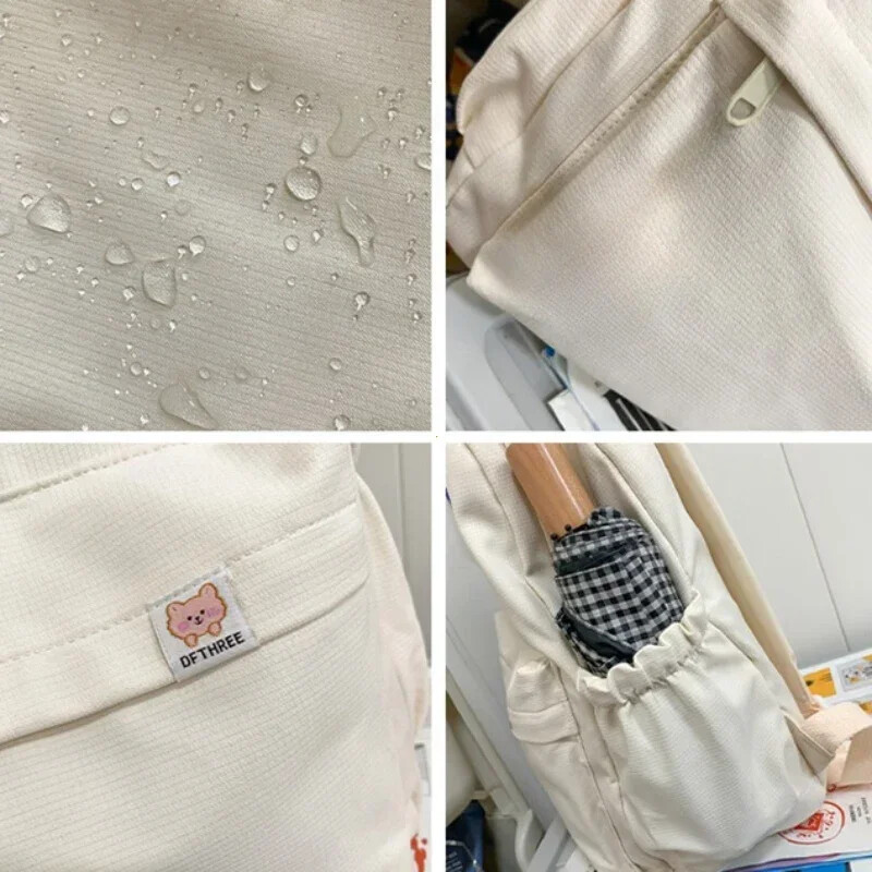 Uus veekindel nailonist naiste seljakott Naiste reisikott seljakotid koolikott teismelistele tüdrukutele ühevärviline raamatukott Mochila raamatukott