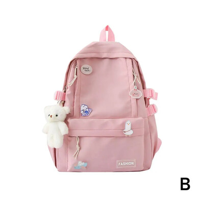 Seljakott Kerge Tüdrukule Suure mahutavusega Sweet Casual Seljakott Korea seljakott Õpilaste Moe Algne Reisikool Secon G1s1