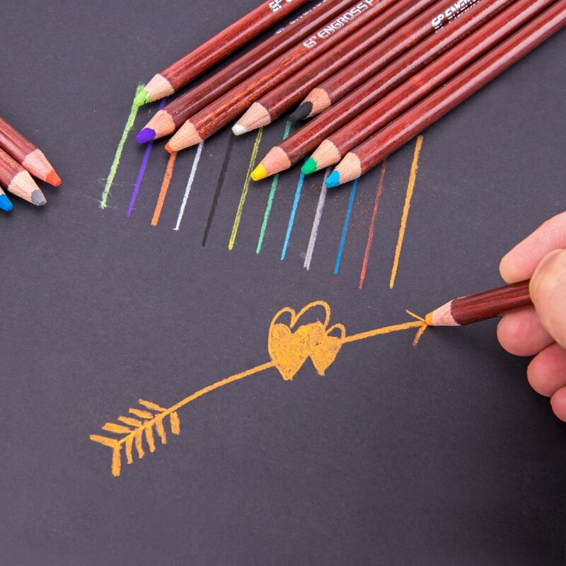 Ξύλο παστέλ σετ μολυβιών Βάση Skin παστέλ χρώμα μολύβι για καλλιτέχνες ζωγραφικής Σχολή γραφείου Lapices De Colores Μολύβια Προμήθειες