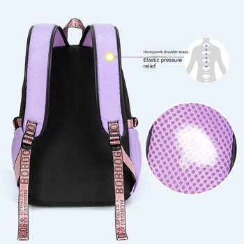 Teenagers Cute School Bag Shoulder Backpack Nylon Fabric Girls, μεγάλης χωρητικότητας με προστασία στο πιτσίλισμα