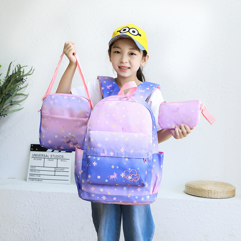 Školske torbe za tinejdžere Djevojčice Školska torba velikog kapaciteta Dječaci Set školskih ruksaka s printom Ruksak Dječja torba za slatke knjige