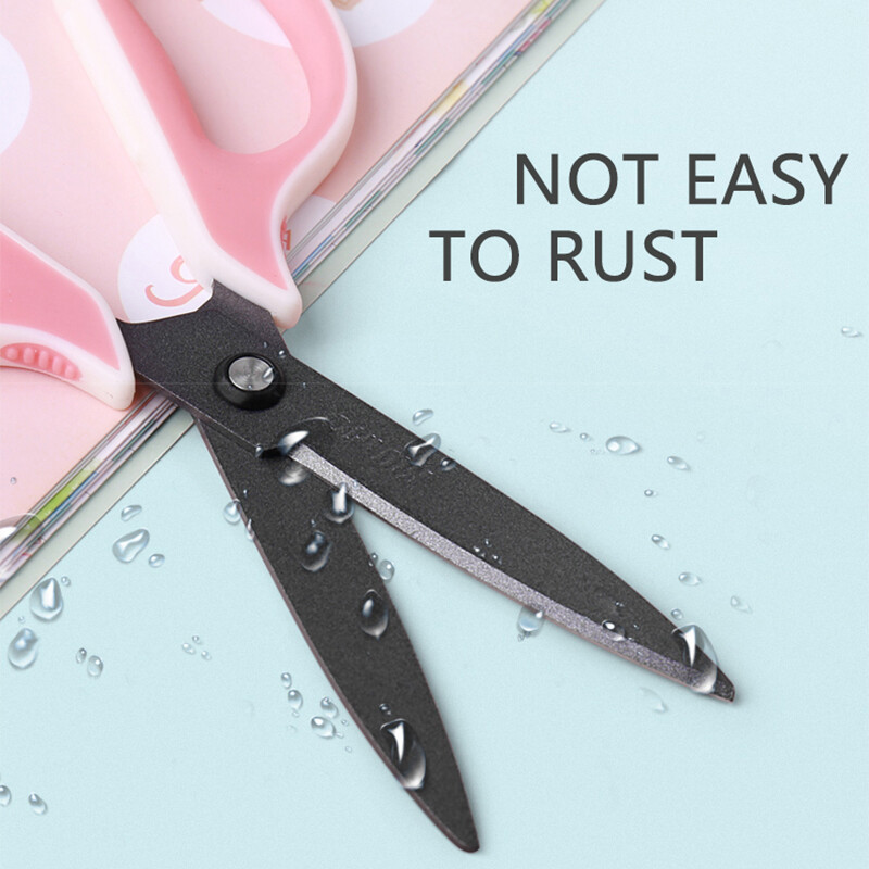 Višenamjenske škare Kućanske škare za šivanje od nehrđajućeg čelika Neljepljivi premaz Ljepljiva traka Alat za rezanje DIY Rukotvorine