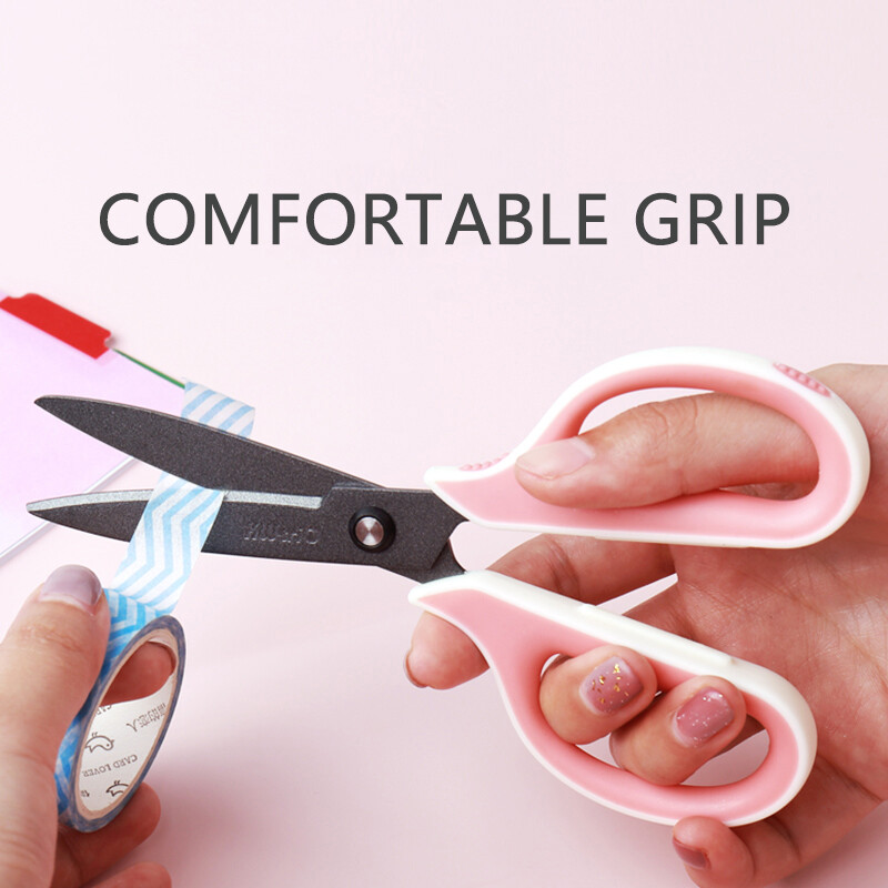 Višenamjenske škare Kućanske škare za šivanje od nehrđajućeg čelika Neljepljivi premaz Ljepljiva traka Alat za rezanje DIY Rukotvorine