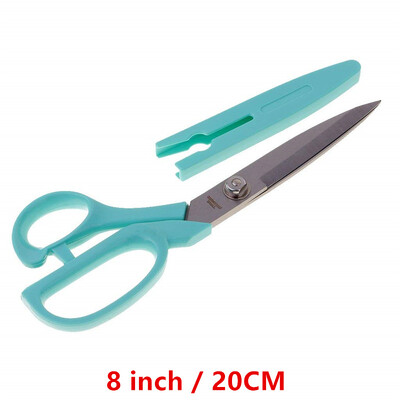 1 бр. Розово с капак Високовъглеродни професионални шевни ножици от неръждаема стомана Стоманени шивашки ножици Шивашки ножици за тъкани