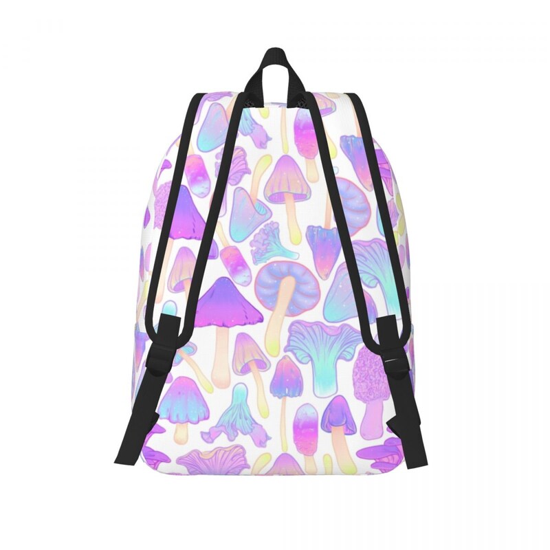 Seenejaht valgel lõuendil seljakott tüdrukutele poistele Magic College kooli reisikotid Naiste meeste raamatukott, mis sobib 15-tollisele sülearvutile