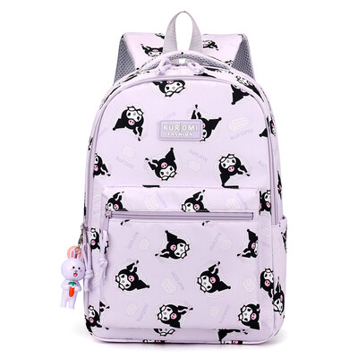 Kawaii Sanrio Hello Kitty Kuromi My Melody Cinnamoroll Rucsac de mare capacitate Rucsac ușor de agrement Versatil pentru fete