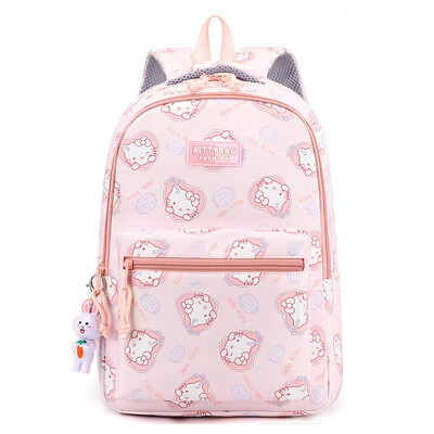 Kawaii Sanrio Hello Kitty Kuromi My Melody Cinnamoroll Rucsac de mare capacitate Rucsac ușor de agrement Versatil pentru fete