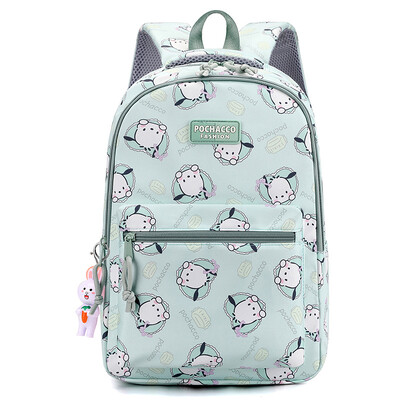 Kawaii Sanrio Hello Kitty Kuromi My Melody Cinnamoroll Rucsac de mare capacitate Rucsac ușor de agrement Versatil pentru fete