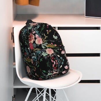 Midnight Floral Backpacks Αγόρια Κορίτσια Bookbag Μόδα Παιδικά Σχολικά Τσάντες Ταξιδιωτικό σακίδιο πλάτης Τσάντα ώμου μεγάλης χωρητικότητας