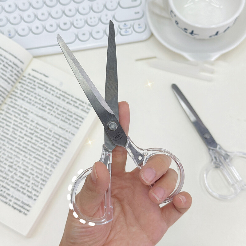 1 gab Šķēres Vienkāršas Bērni Bērnu Drošība Skolēni Šķēres Bērnudārzs Biroja kancelejas preces DIY Griezts papīrs Roku darbs Scrapbooking