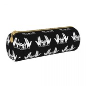 Juuli märgi pliiatsikarbid Räppari nahast pliiatsikarbis pliiatsihoidja lapsed suured hoiukotid Koolitarbed Kingituseks kirjatarbed