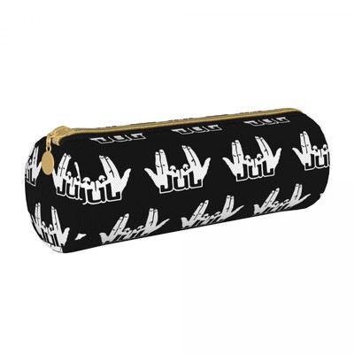 Juuli märgi pliiatsikarbid Räppari nahast pliiatsikarbis pliiatsihoidja lapsed suured hoiukotid Koolitarbed Kingituseks kirjatarbed