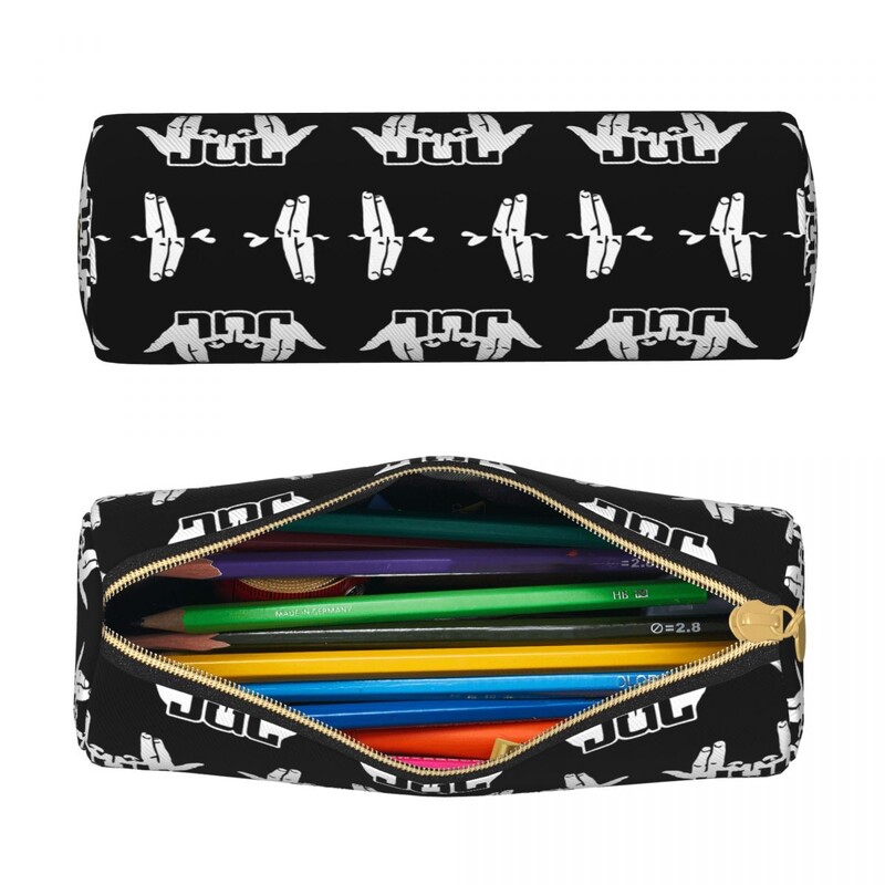 Juuli märgi pliiatsikarbid Räppari nahast pliiatsikarbis pliiatsihoidja lapsed suured hoiukotid Koolitarbed Kingituseks kirjatarbed