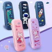 Χαριτωμένο μολυβοθήκη για αστροναύτες/κουνέλια/δεινόσαυρους μεγάλης χωρητικότητας Φορητή τσάντα στυλό Δώρο