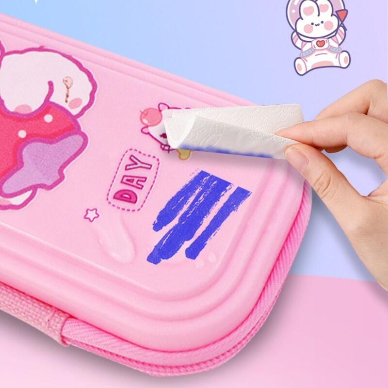 Χαριτωμένο μολυβοθήκη για αστροναύτες/κουνέλια/δεινόσαυρους μεγάλης χωρητικότητας Φορητή τσάντα στυλό Δώρο